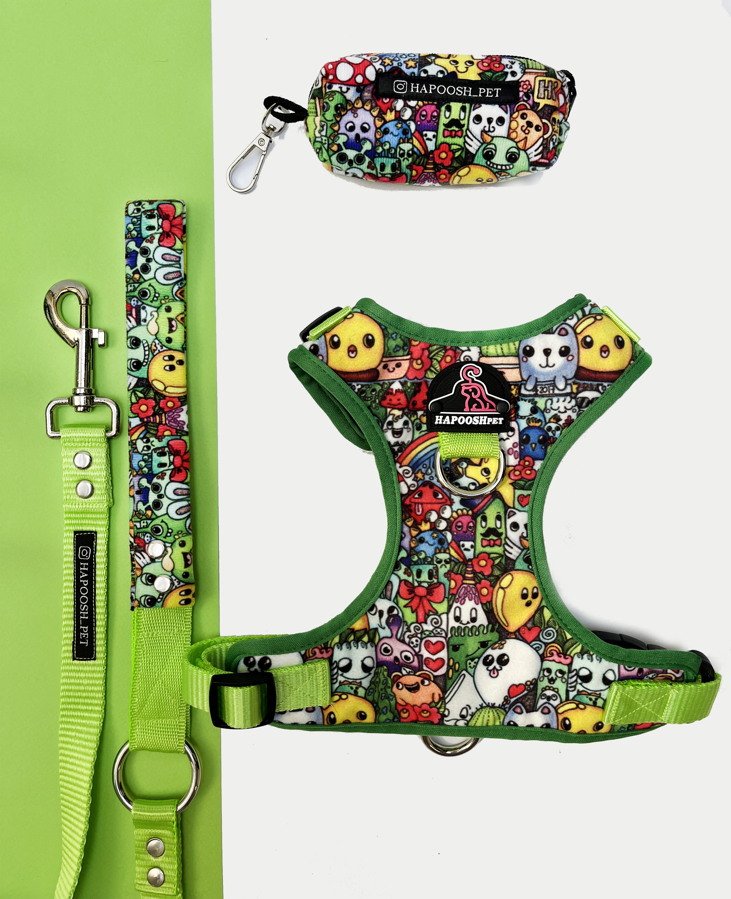 قلاده کتفی پددار سگ مدل هارنس (harness) شهر شلوغ پلوغ