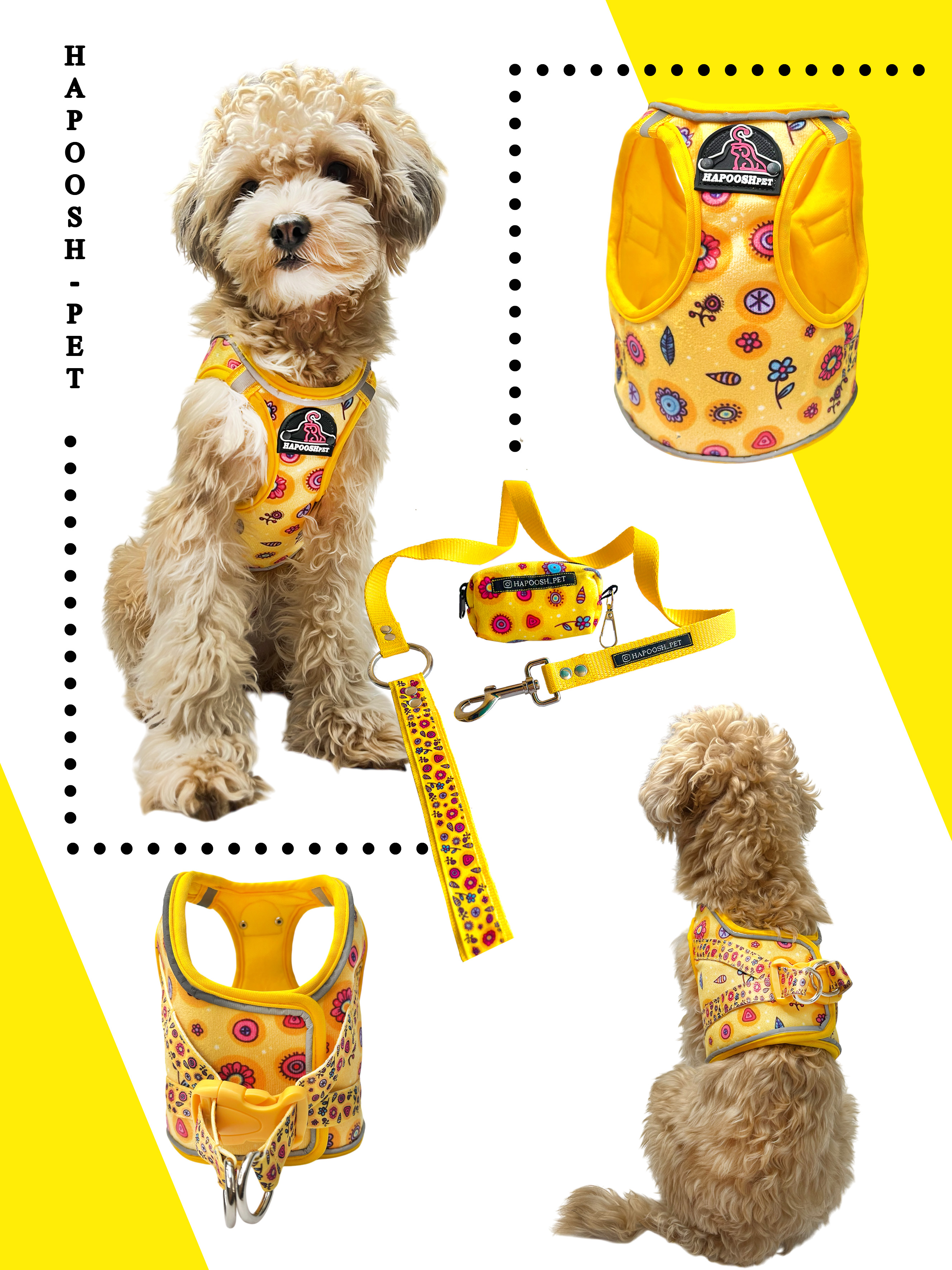 قلاده تنی لباسی هارنس (Harness) پاییز