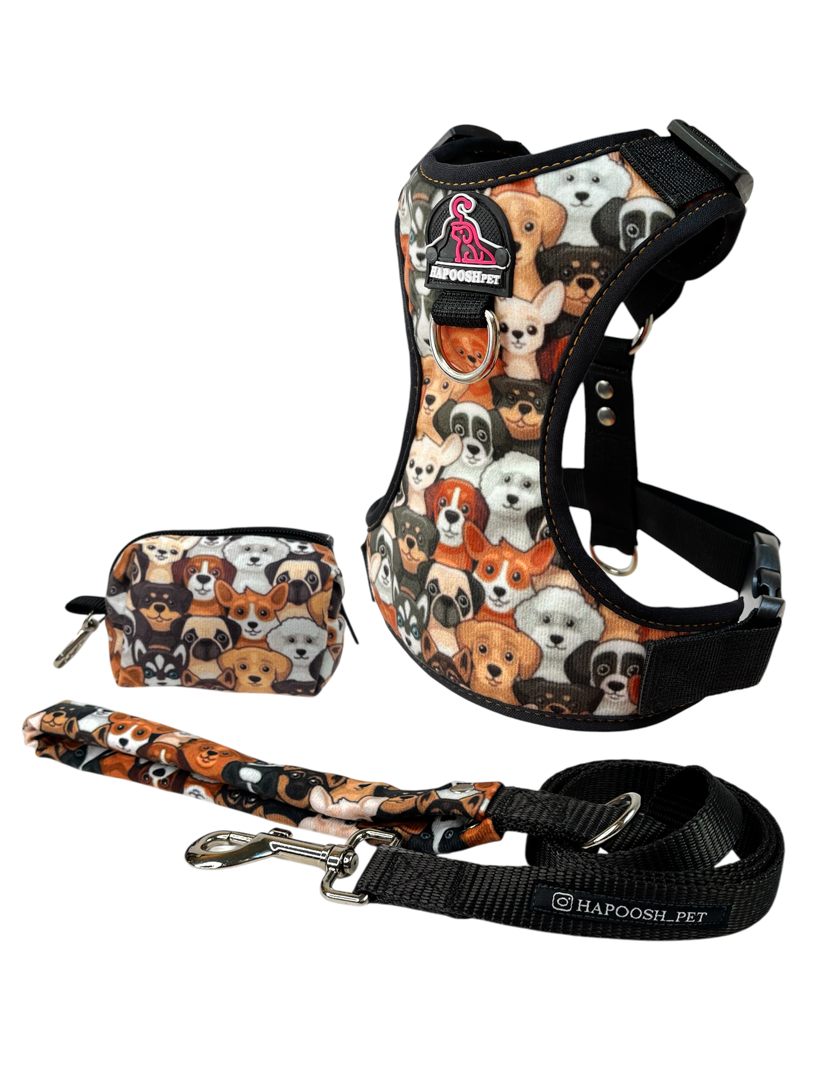 قلاده کتفی پددار سگ مدل هارنس (harness) dogy